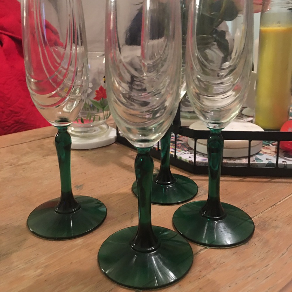 Vintage / Antique Champagne Flutes